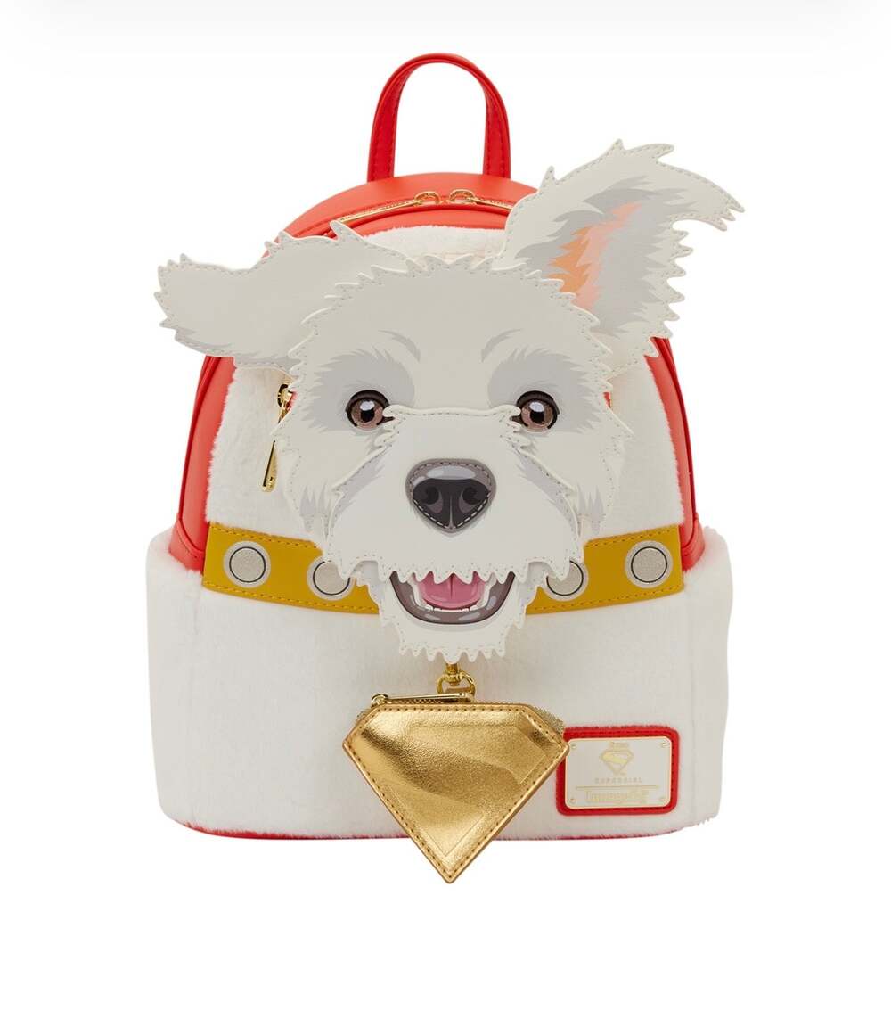 Loungefly Supergirl Krypto Cosplay Mini Backpack